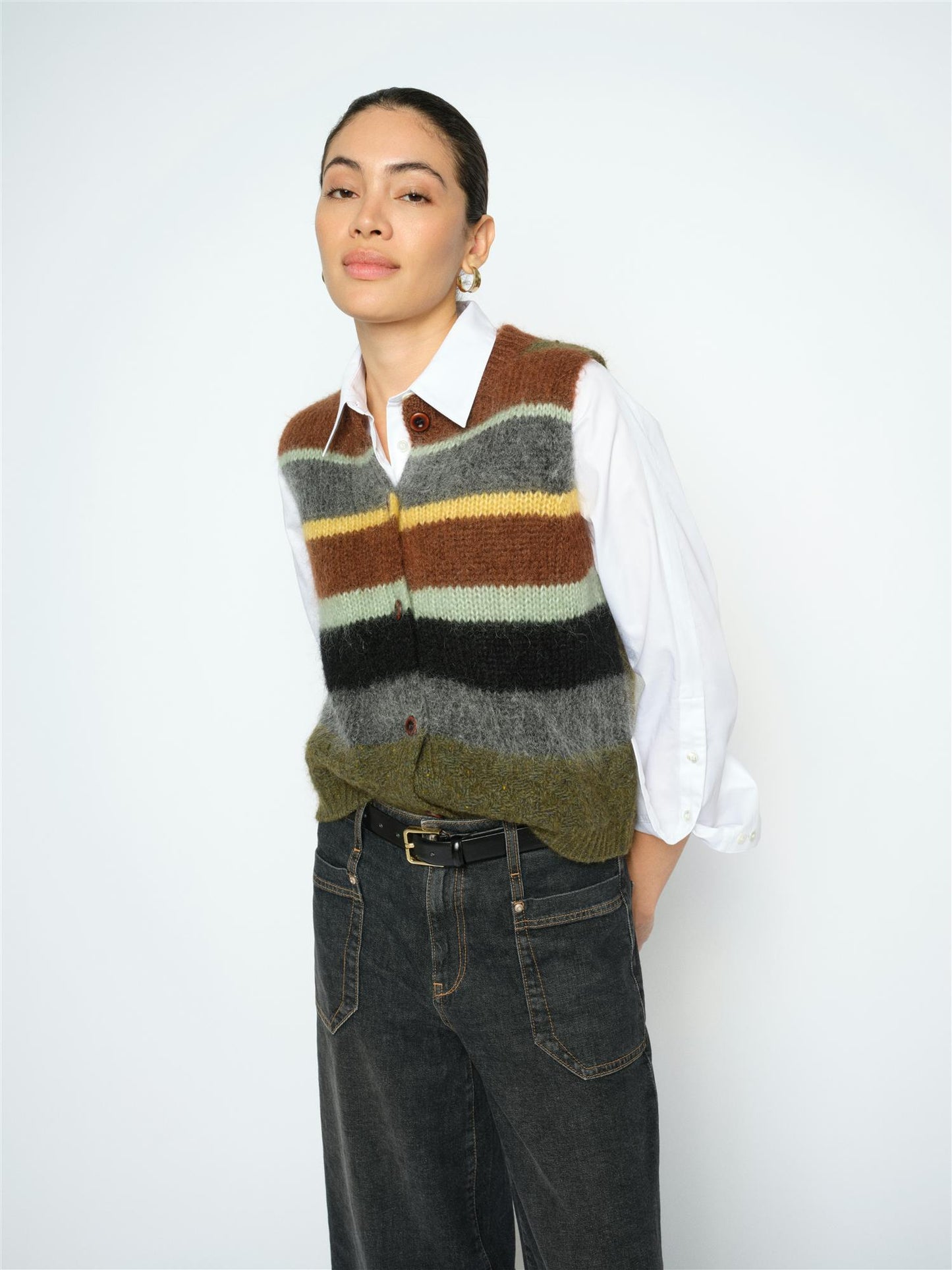 Mos Mosh Esti Knit Vest Rosin