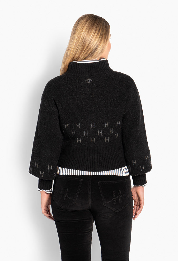 HÉST Martha Short Jacket Jet Black