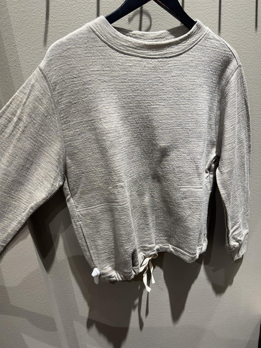 By Basics Sweat Shirt Pearl Elephant Melange