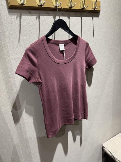 By Basics T-Shirt O-Neck Burgundy