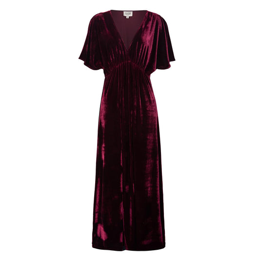 Close to my Heart Esmeralda Dress Burgundy