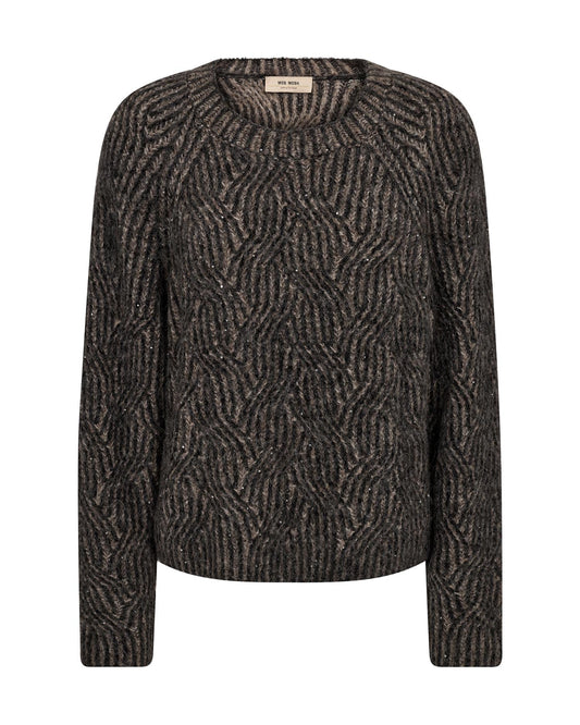 Mos Mosh Unnur Sequin Knit Phantom