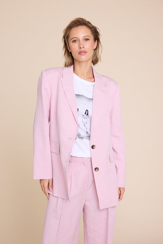 Line of Oslo The Kid Linen Pink