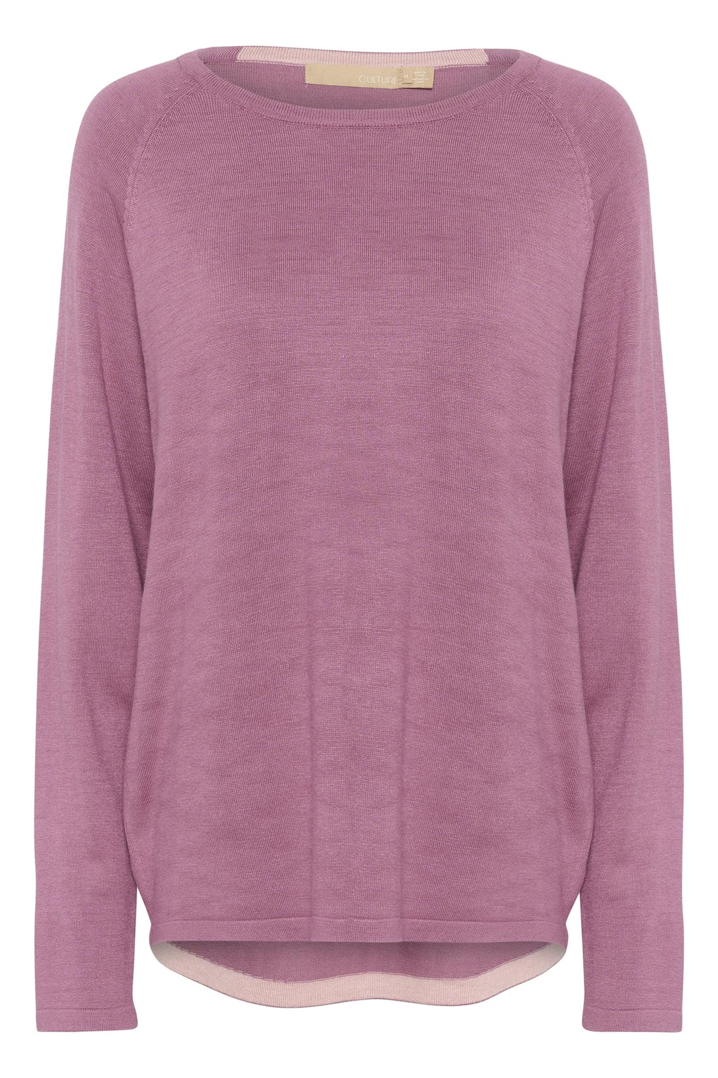 Culture AnneMarie Solid Jumper Mellow Mauve