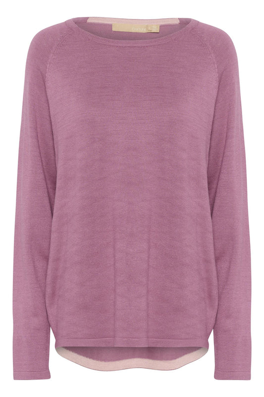 Culture AnneMarie Solid Jumper Mellow Mauve