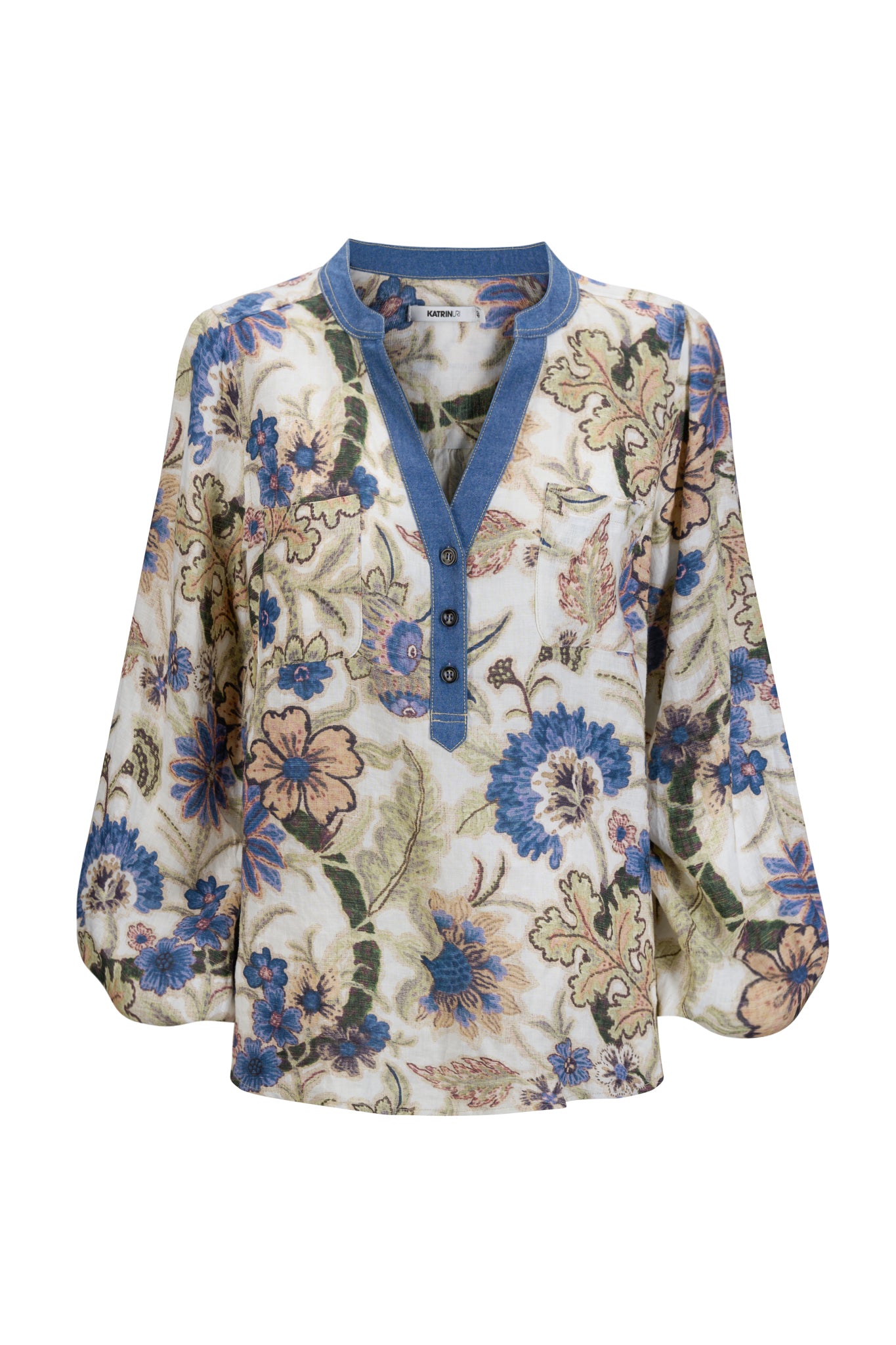 Katrin Uri Paloma Rikke Blouse Blue