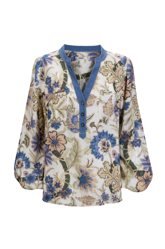 Katrin Uri Paloma Rikke Blouse Blue