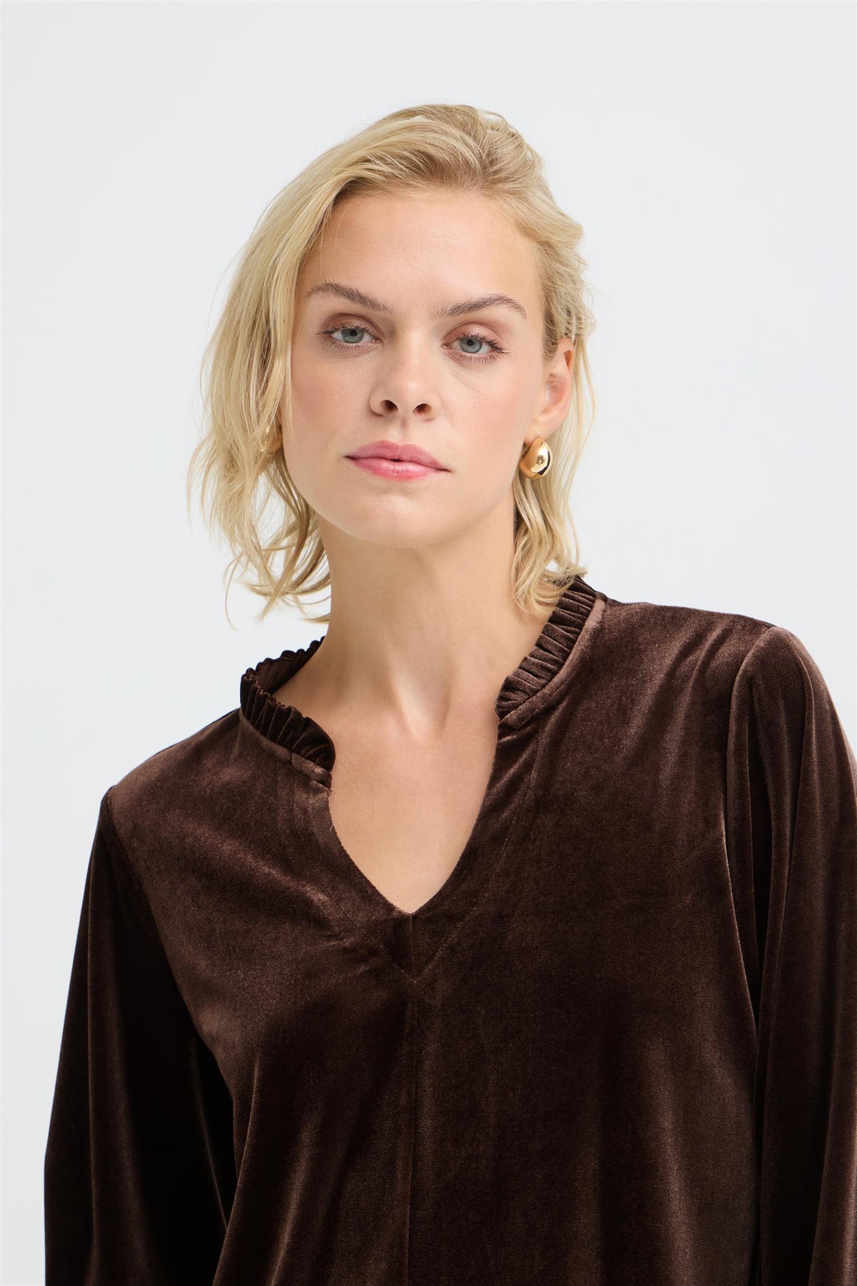 Pulz Barbara LS Blouse Java