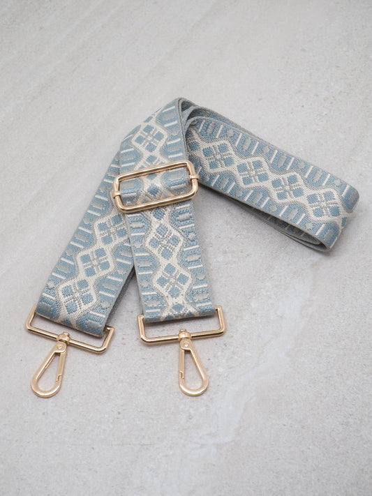 7-Days Veskestropp vevet dueblå