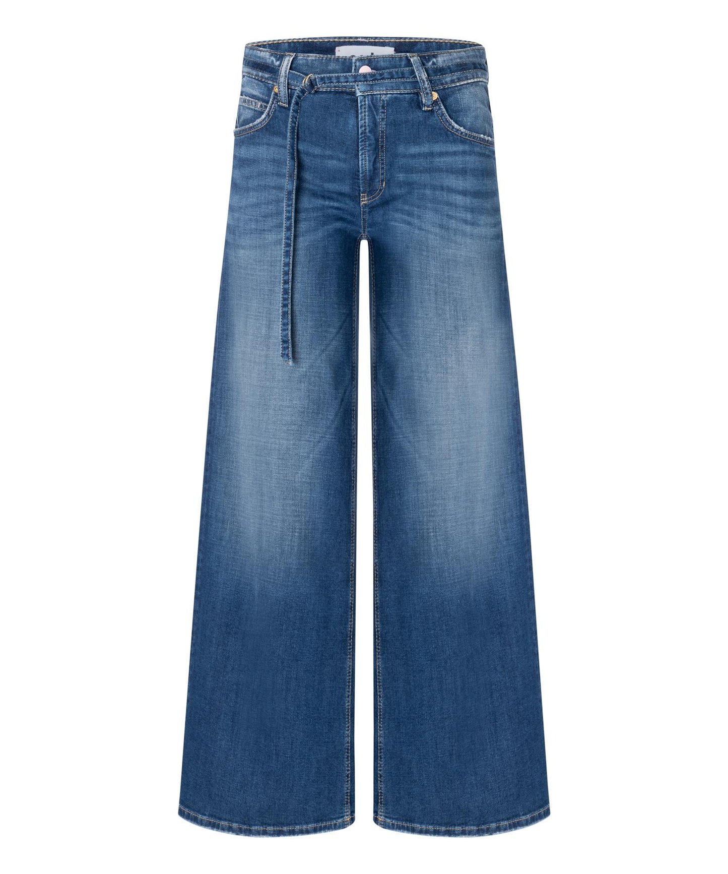 Cambio Palazzo Cropped Peppy Contrast