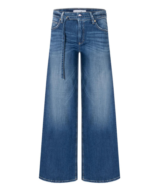 Cambio Palazzo Cropped Peppy Contrast