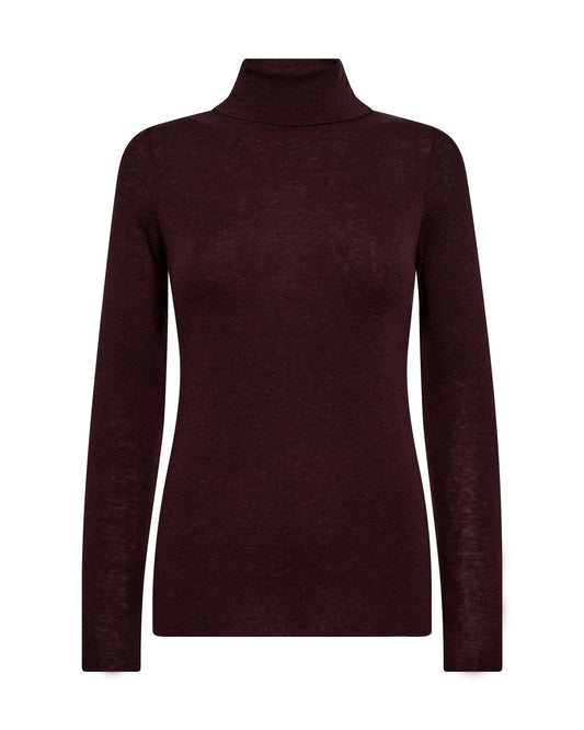 Mos Mosh Bouch Rollneck Knit Fudge