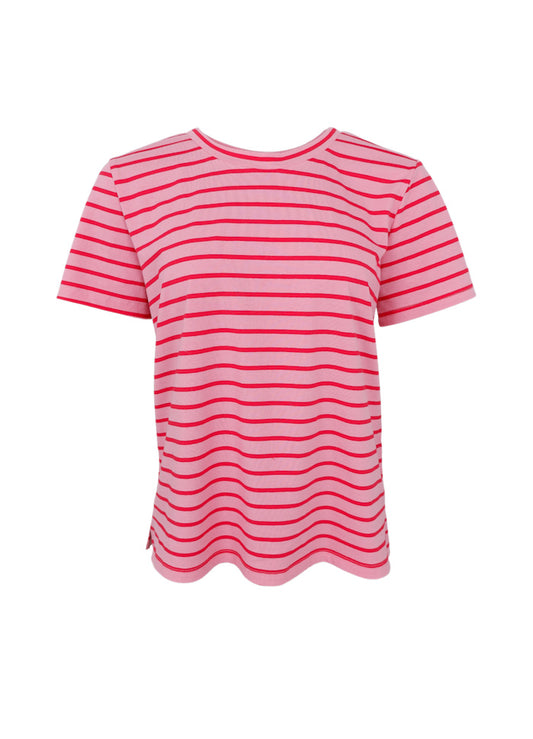 Black Colour May Lee T-Shirt Rose/Red