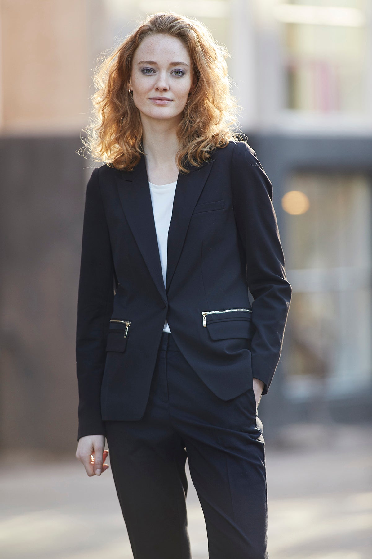 Rue de Femme Bine Blazer Black Gold