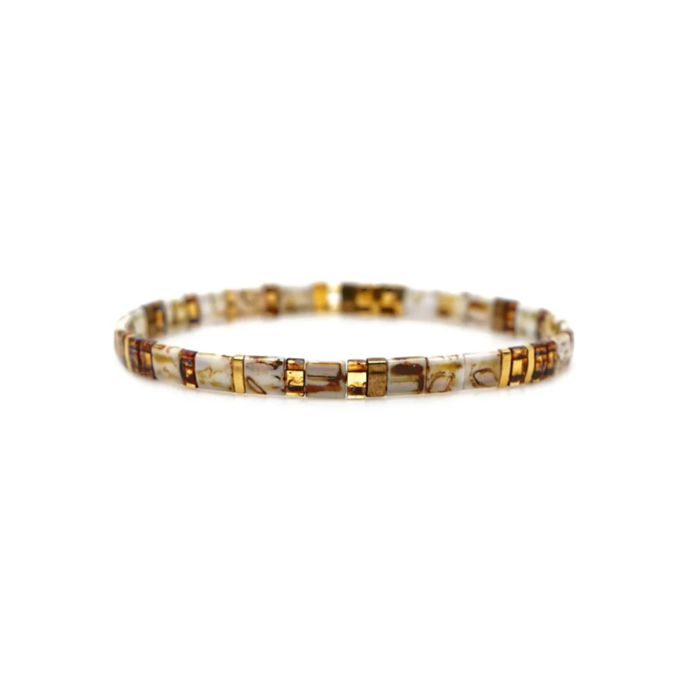 Endless Armbånd Brun Marmor