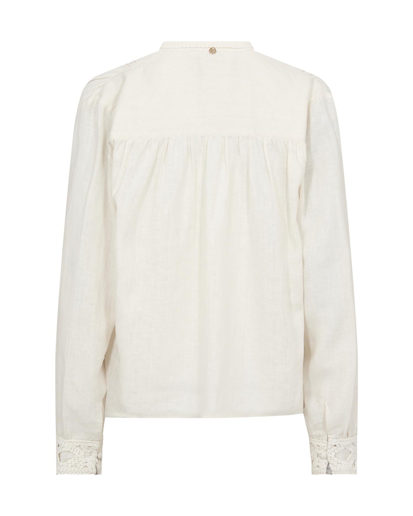 Mos Mosh Evanda LS Blouse Ecru