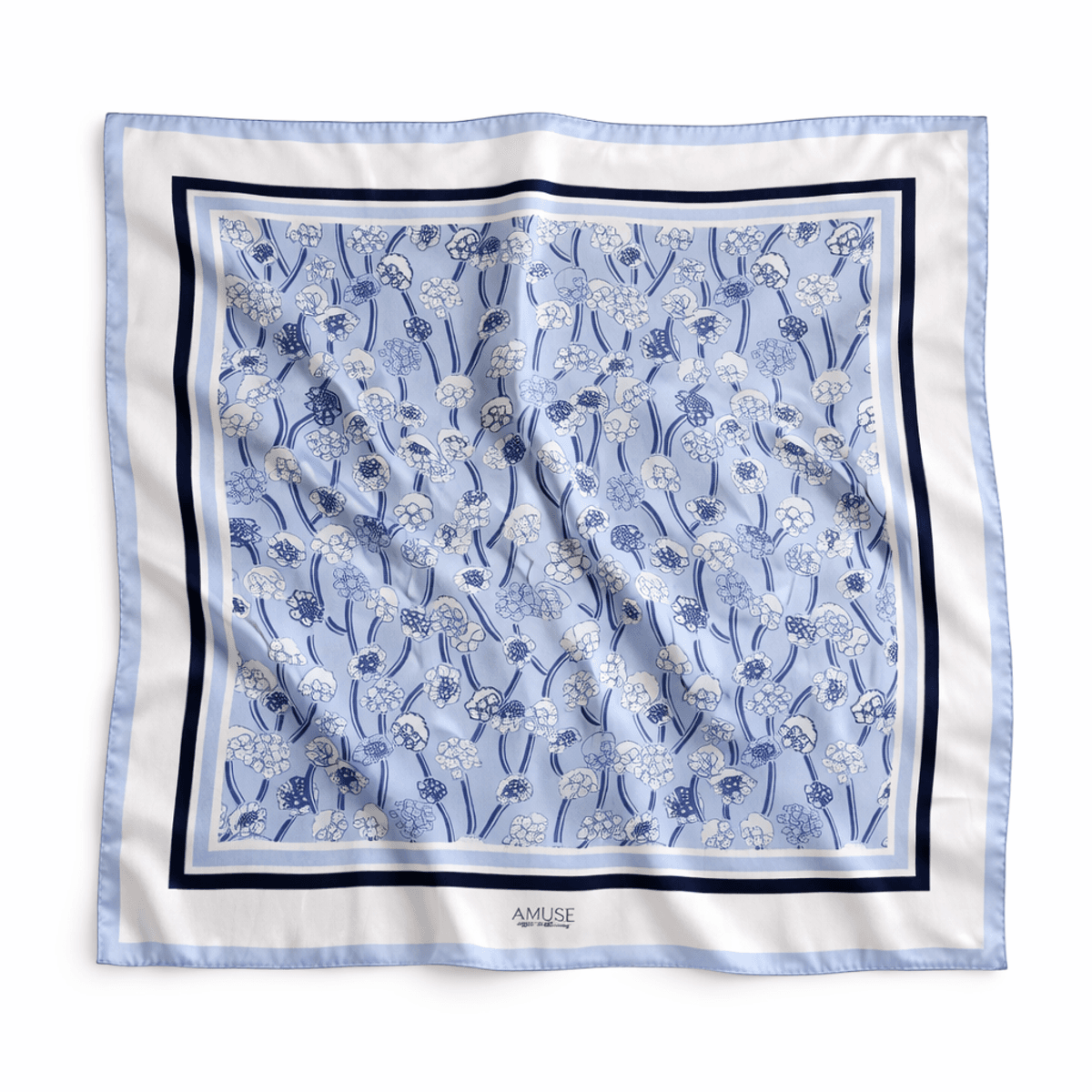 Amuse by Veslemøy Eloise Skjerf Blue Print