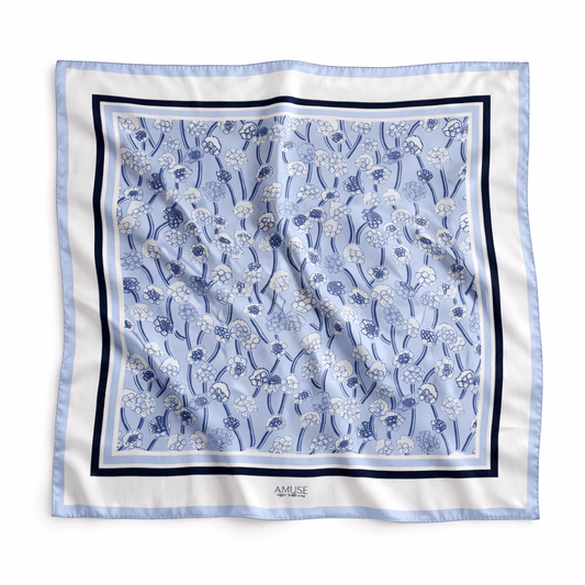 Amuse by Veslemøy Eloise Skjerf Blue Print