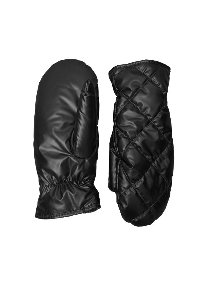 Black Colour Paloma Mittens Black