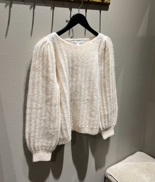 Dear Dharma Wavy Sweater Winter White