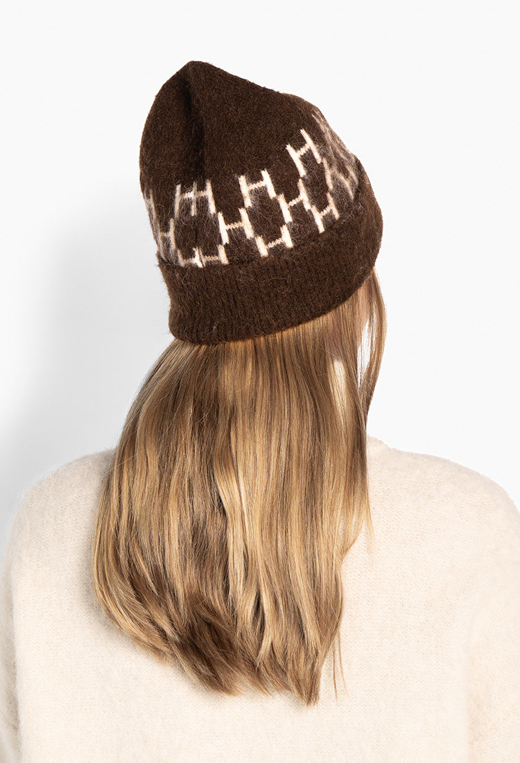 HÉST Gera Beanie Dark Earth