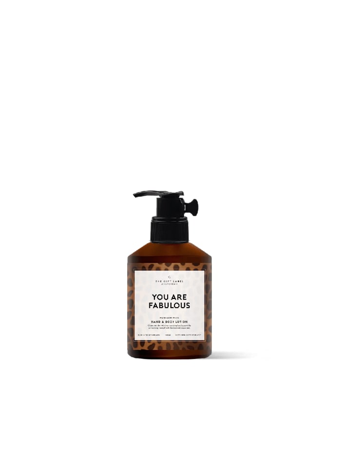 The Gift Label Hand & Body Lotion Stay Fabulous