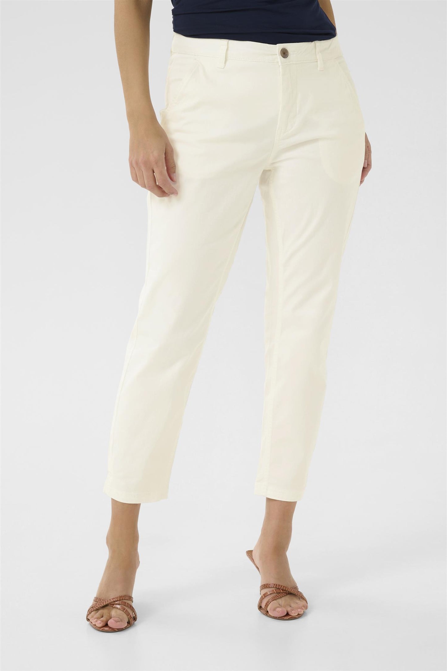 Culture Brita Cropped Pants Spring Gardenia