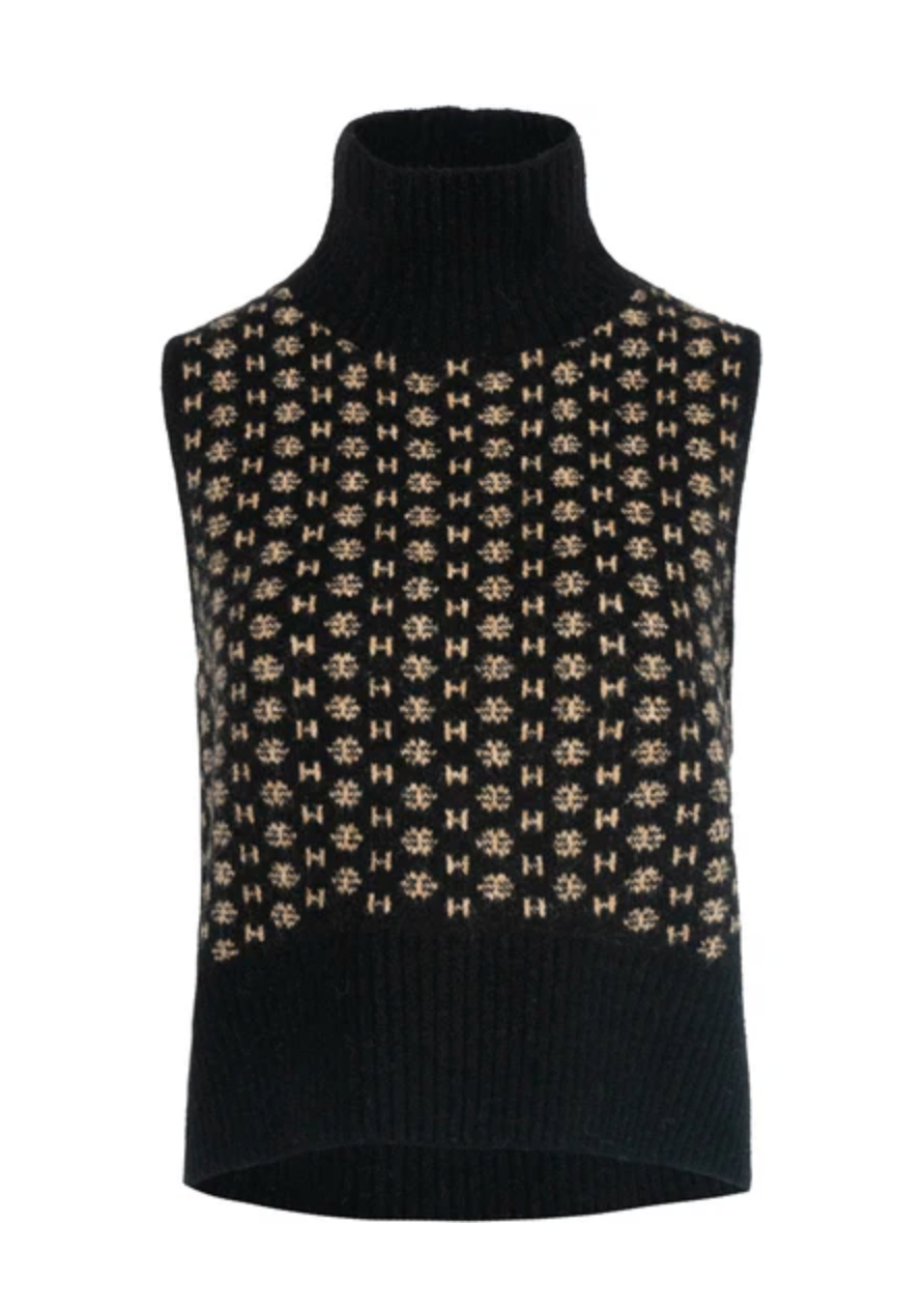 HÉST LOGO Vest Jet Black