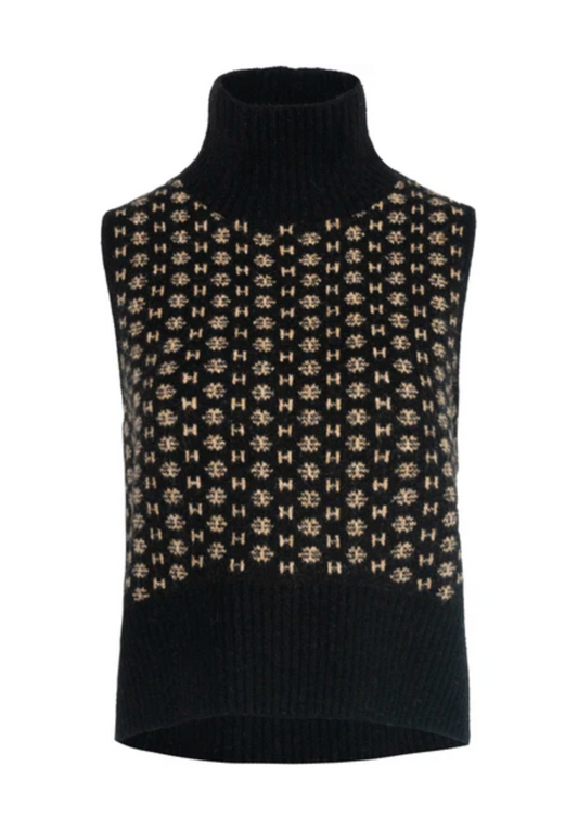 HÉST LOGO Vest Jet Black