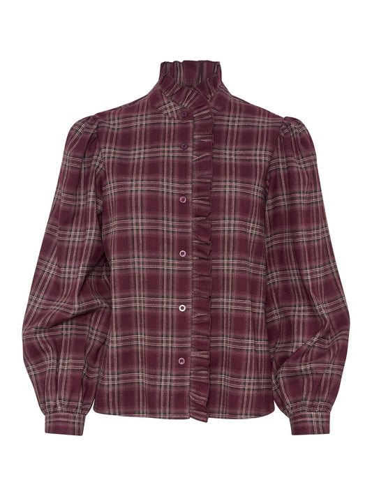 Ane Mone Charlotte Blouse Wine