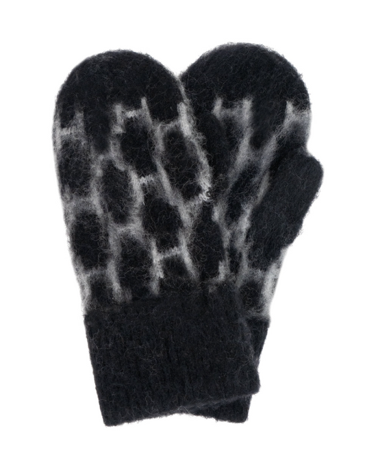 HÉST Gera Mittens Jet Black