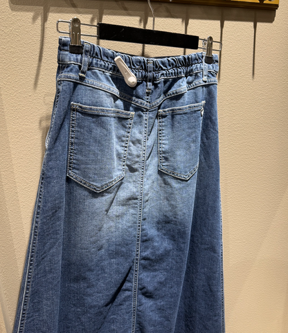Please Skirt A-Shape Oslo Blu Denim
