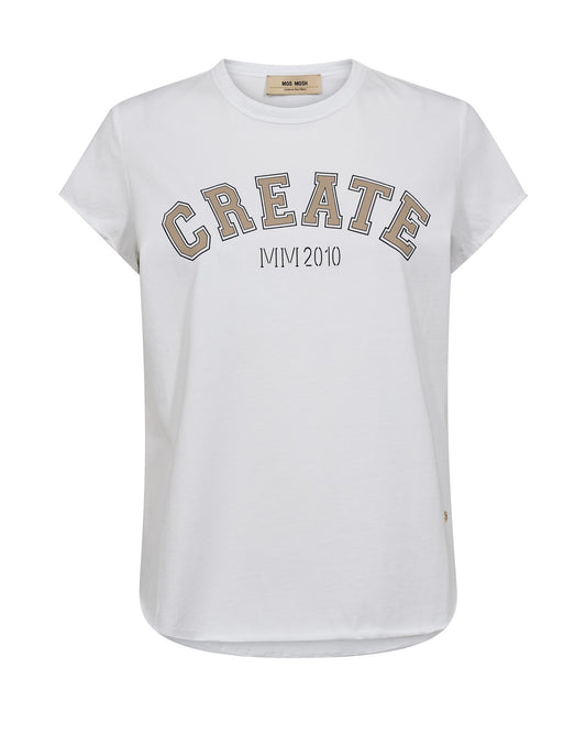 Mos Mosh Celli O-SS Tee Savannah Tan