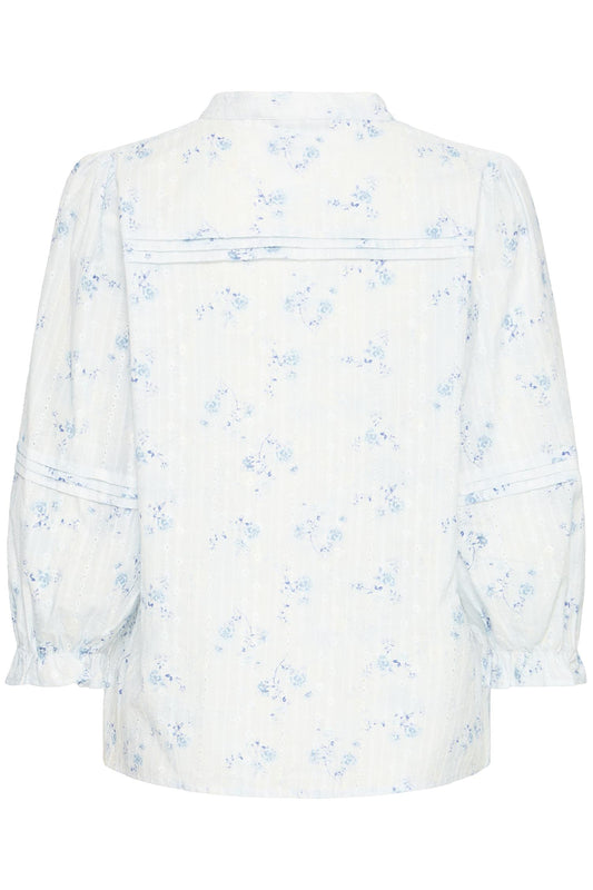 Pulz Bellarose Blouse Coastal Fjord