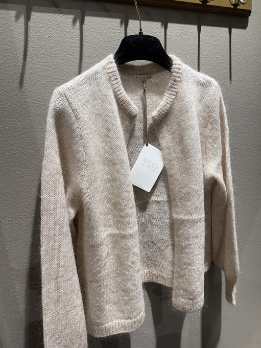 Amuse by Veslemøy Julie Cardigan Nougat