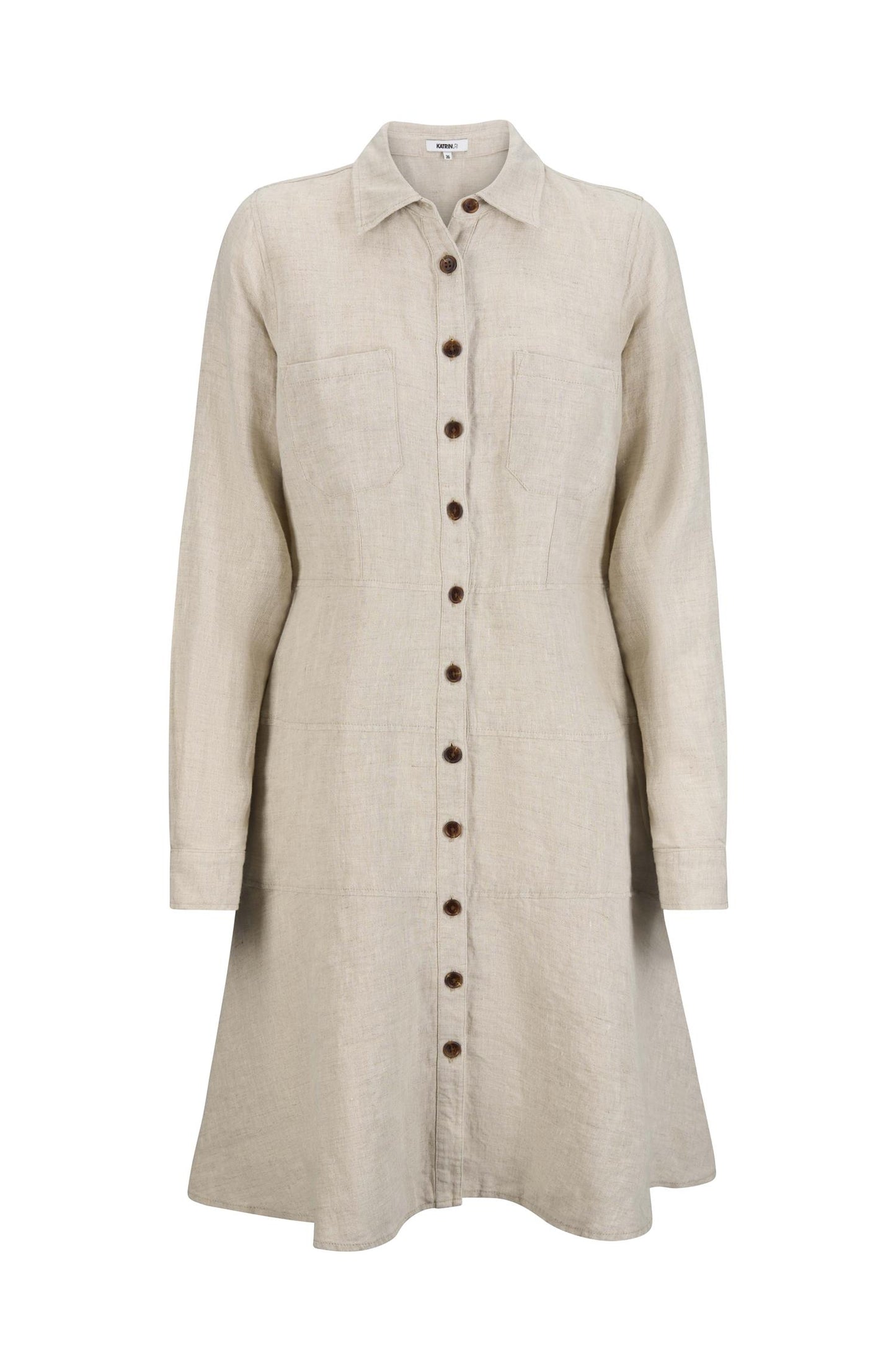 Katrin Uri Roma Linen Dress Natural Linen