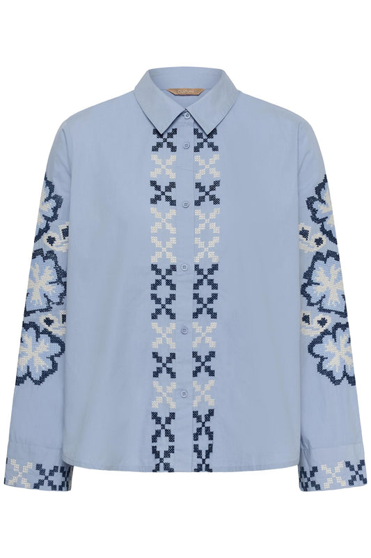 Culture Breezy Shirt Forever Blue