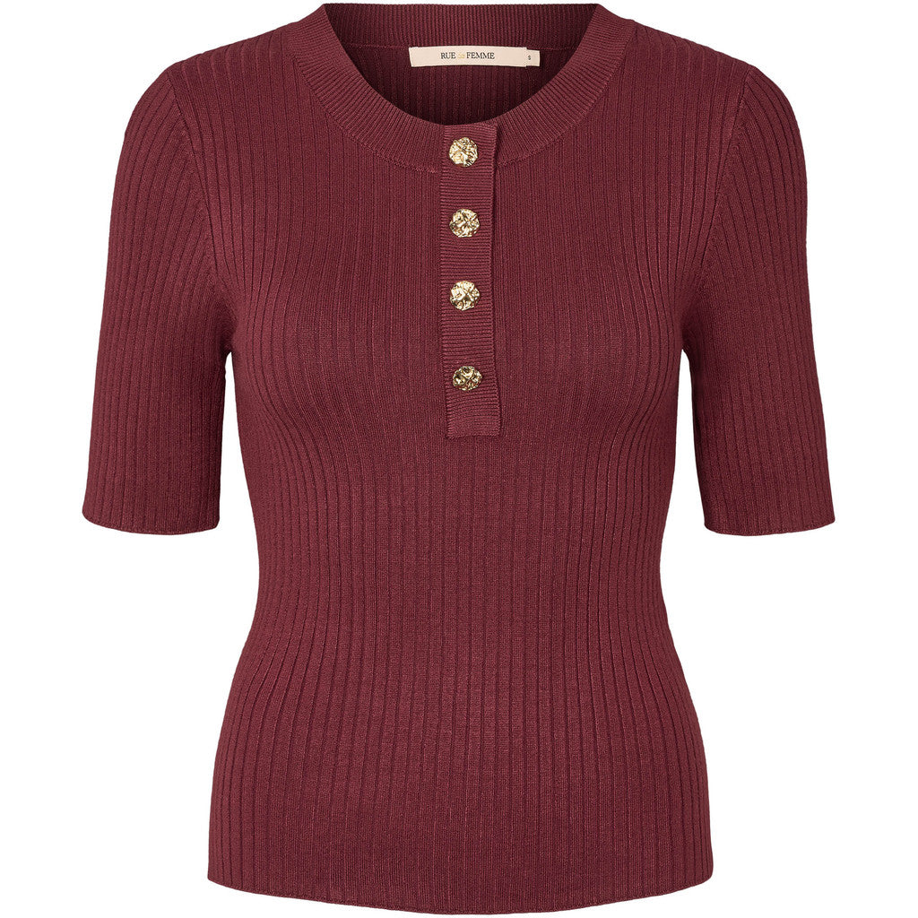 Rue de Femme Softy Fennec Knit Wine