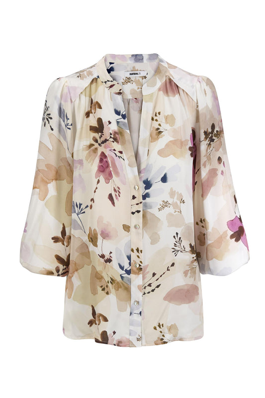 Katrin Uri Rouge Femina Blouse Multi Blush