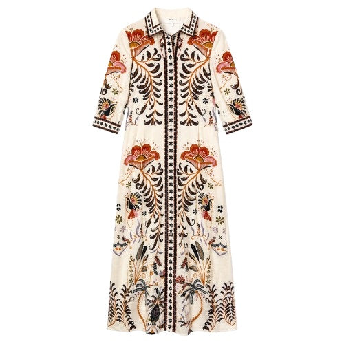 Rah Oslo Printed Dress Print