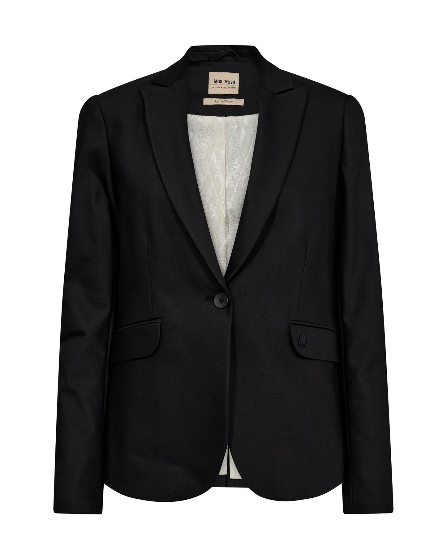 Mos Mosh Blake Night Blazer Black