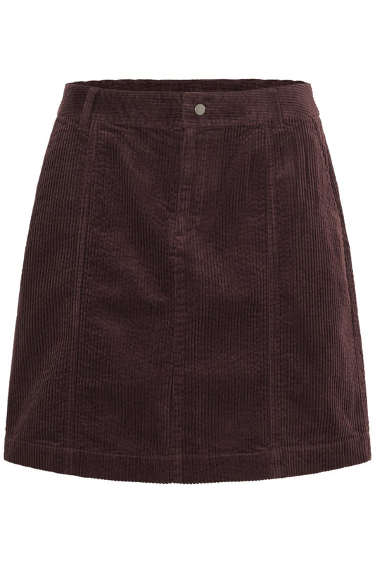 Culture Baela Klay Skirt Bitter Chocolate