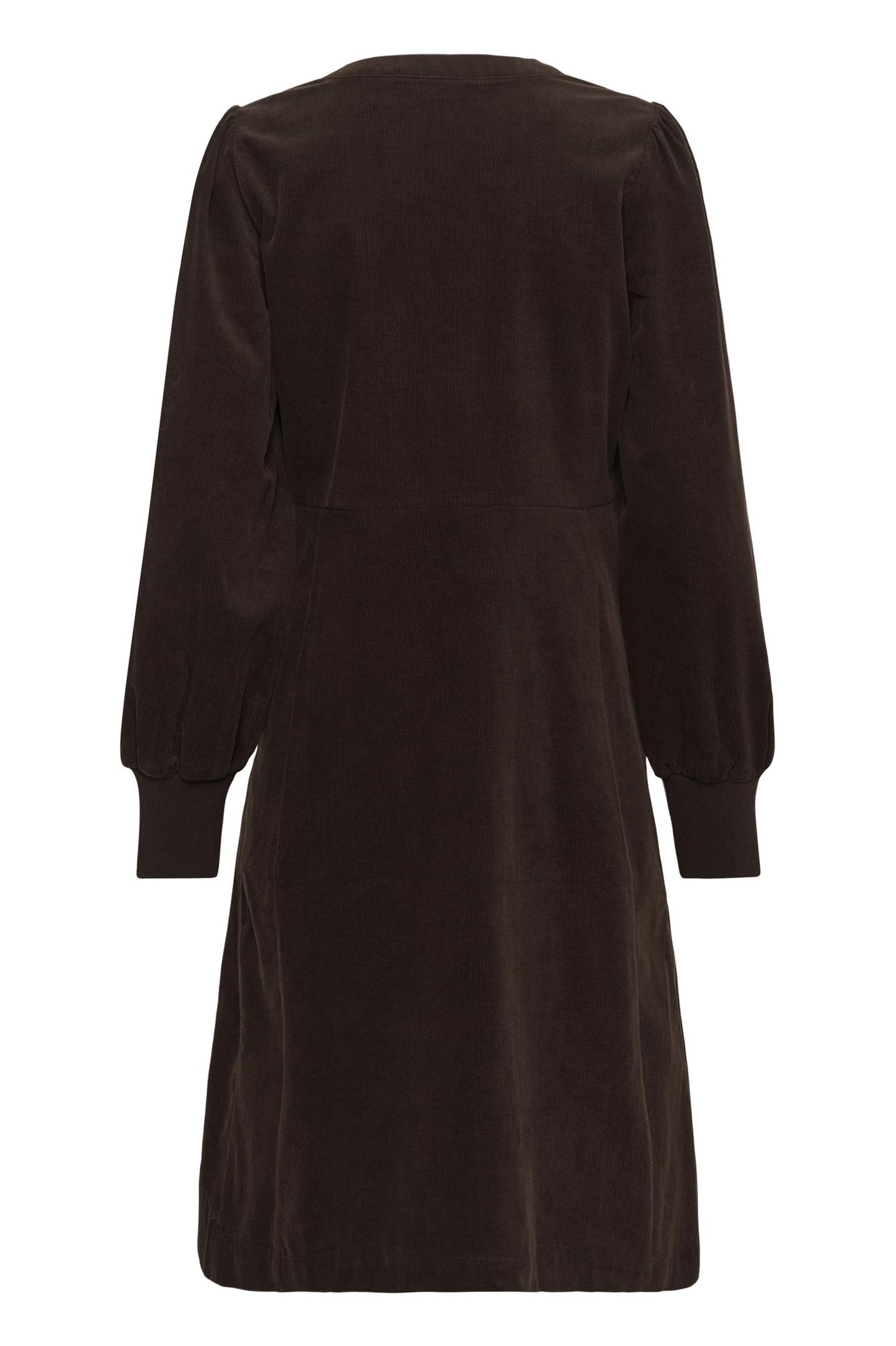 Culture Ula Rhaena LS Dress Coffee Bean