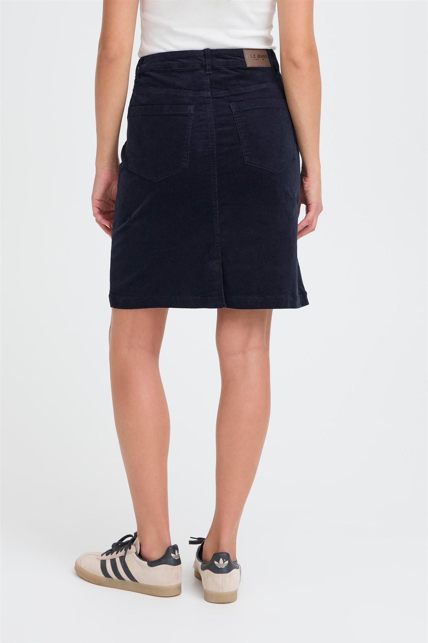 Pulz Sally Skirt Dark Saphire