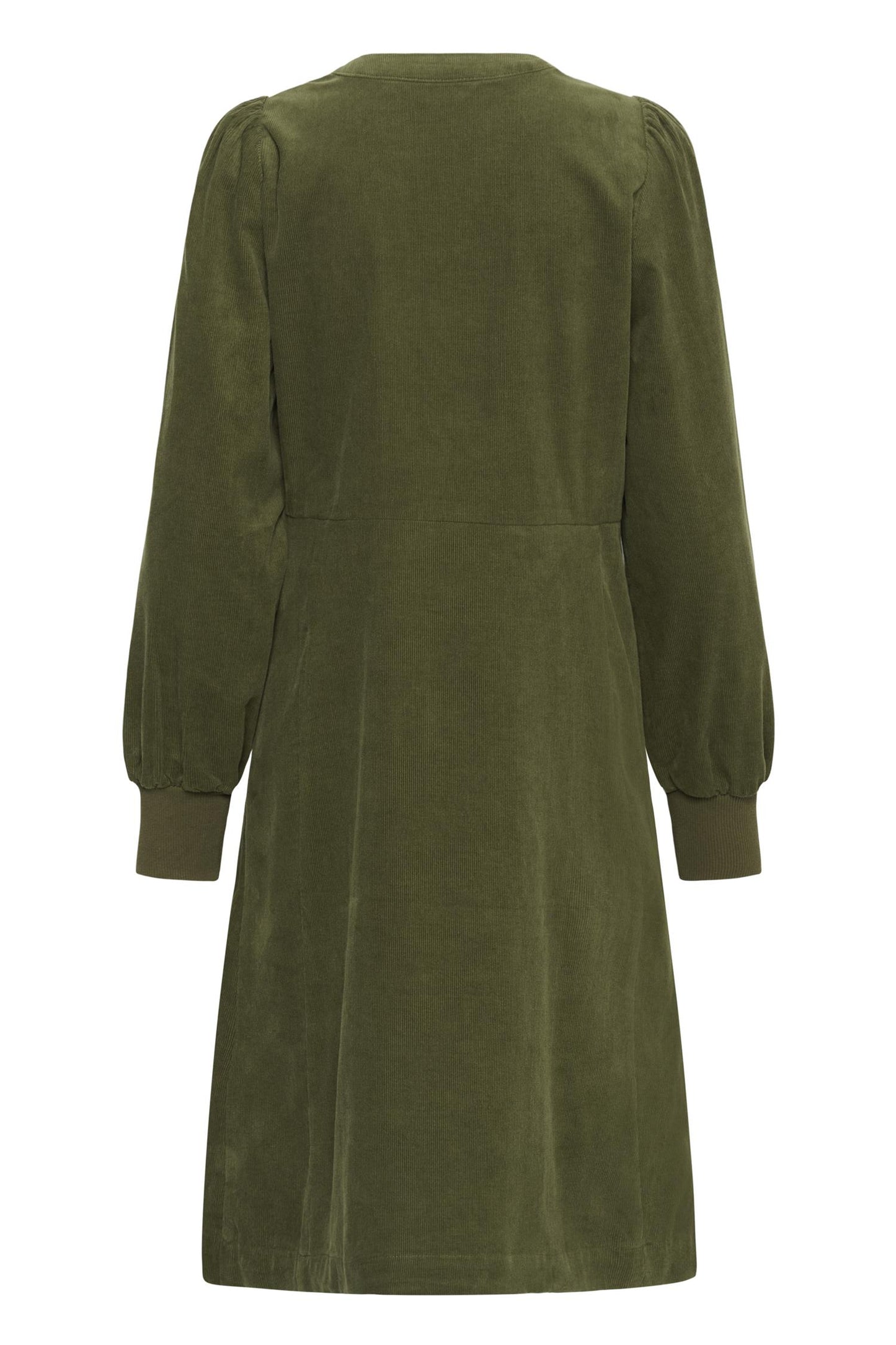 Culture Ula Rhaena LS Dress Burnt Olive