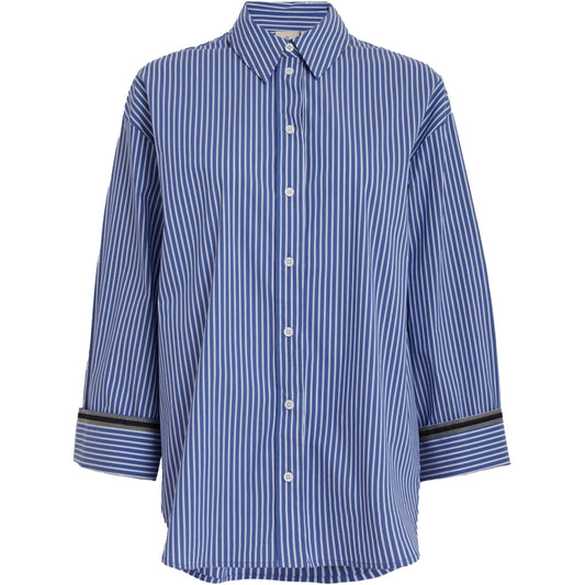 Peppercorn Junie Shirt Ensign Blue Stripe