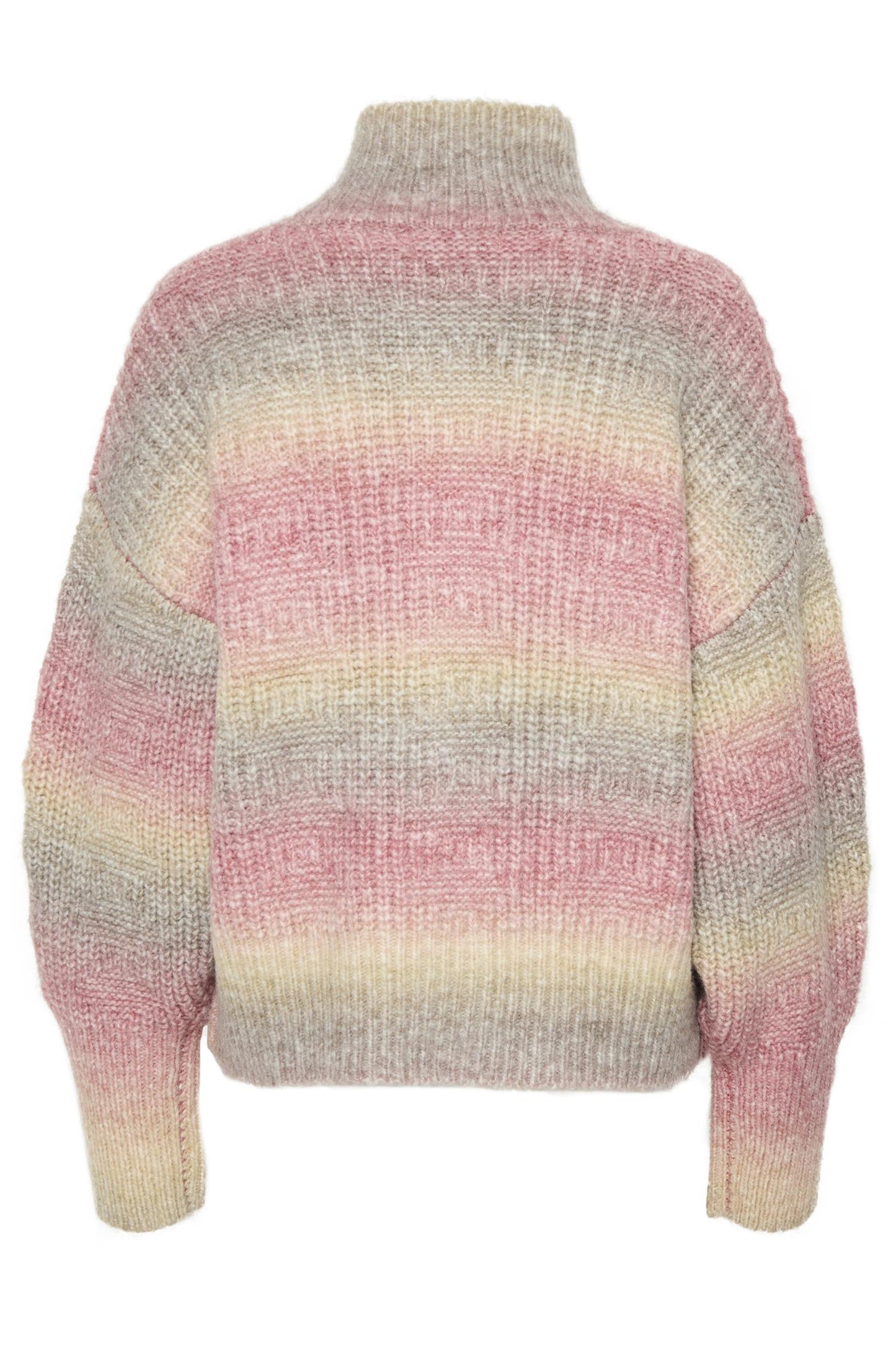 Pulz Fatima LS Cardigan Desert Rose Melange