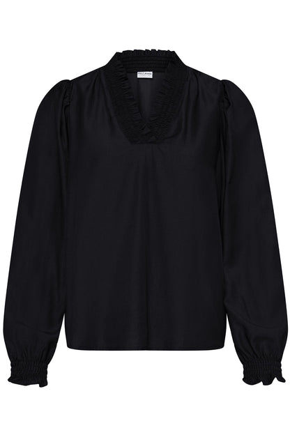 Pulz Chole Blouse Black Beauty