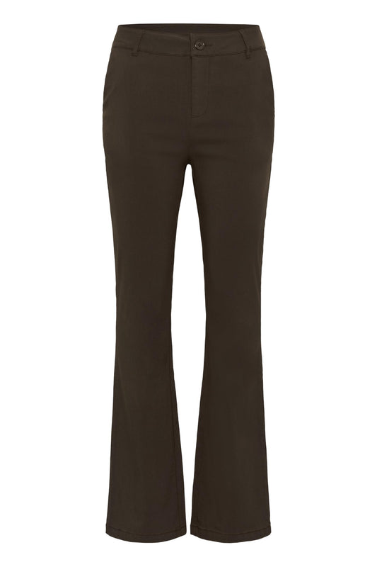 Culture Benghta Long Flare Pants Demitasse