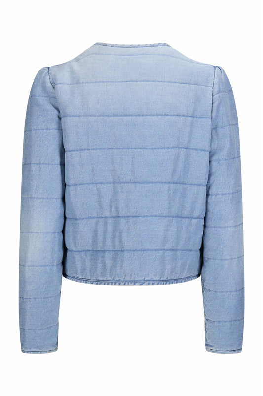 Katrin Uri Firenze Quilted Jacket Lt Denim Wash